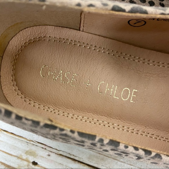 Chase & Chloe Cheetah Print “Kamila” Loafers Size 7 - Picture 4 of 9